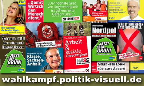 Wahlkampf @ politik-visuell.de@ 