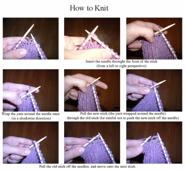 Strickmuster @ wikipedia.org
© Loggie, 'How To Knit'